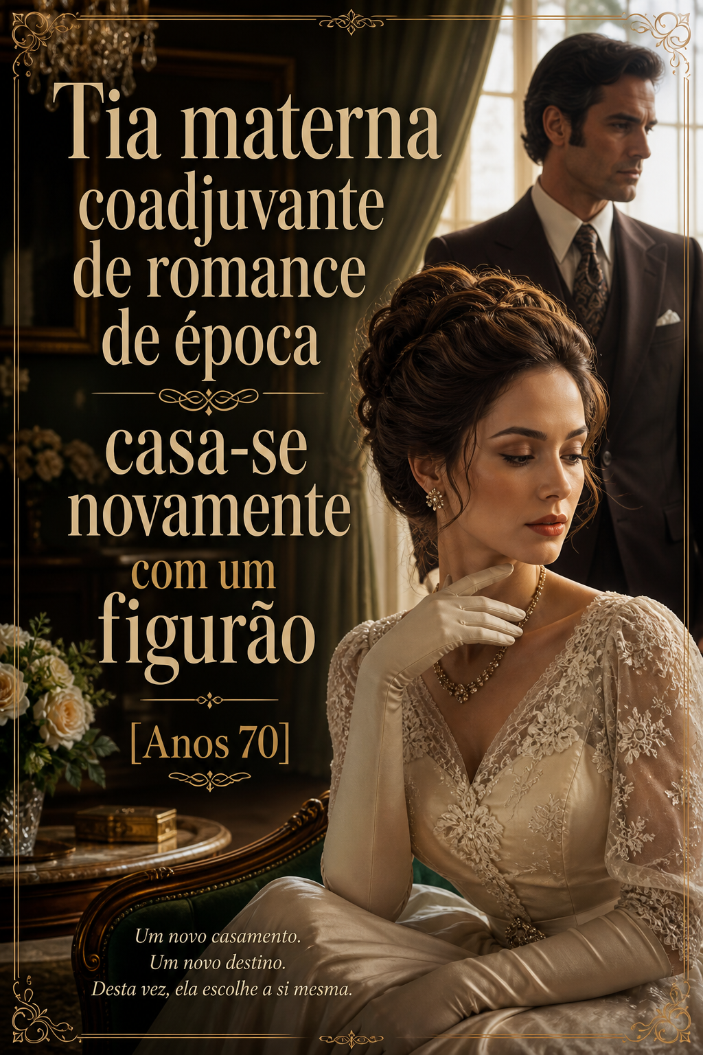 Tia materna coadjuvante de romance de época casa-se novamente com um figurão [Anos 70]