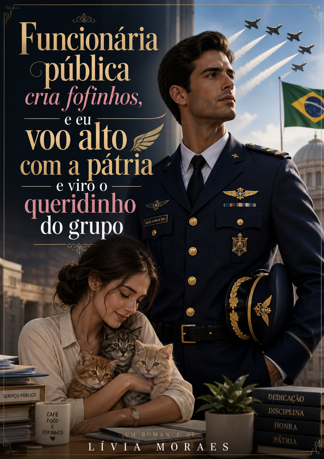 Funcionária pública cria fofinhos, e eu voo alto com a pátria e viro o queridinho do grupo