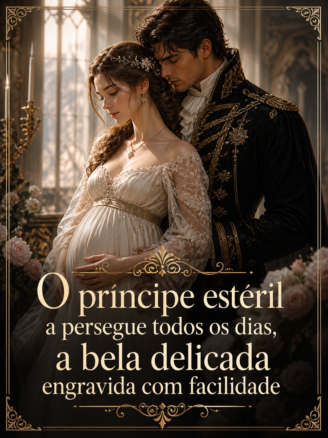 O príncipe estéril a persegue todos os dias, a bela delicada engravida com facilidade