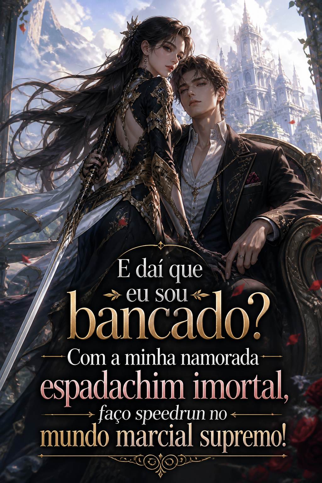 E daí que eu sou bancado? Com a minha namorada espadachim imortal, faço speedrun no mundo marcial supremo!