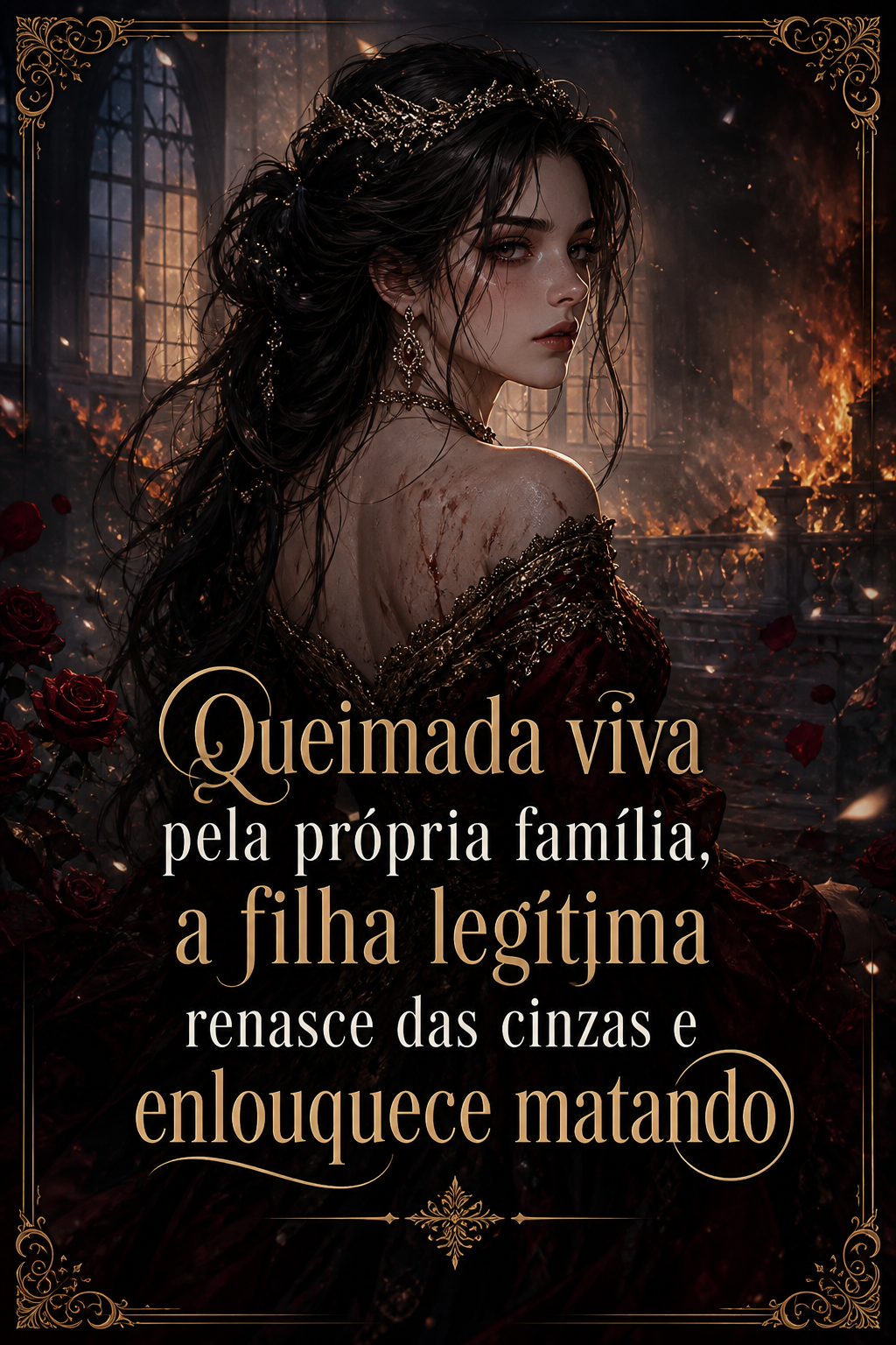 Queimada viva pela própria família, a filha legítima renasce das cinzas e enlouquece matando