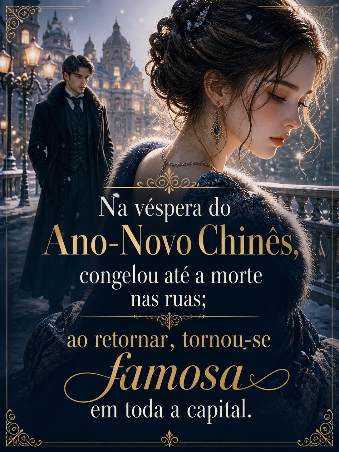 Na véspera do Ano-Novo Chinês, congelou até a morte nas ruas; ao retornar, tornou-se famosa em toda a capital.