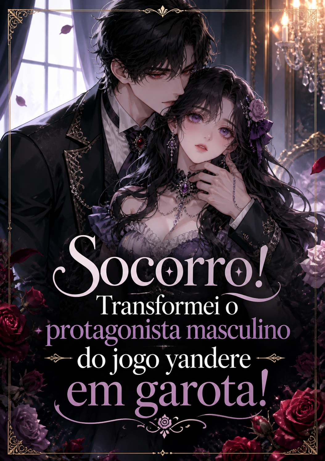 Socorro! Transformei o protagonista masculino do jogo yandere em garota!